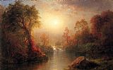 Frederic Edwin Church - Autumn painting